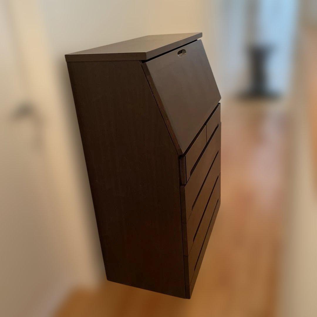 マルヨシ民芸家具 ライティングデスク ビューロー