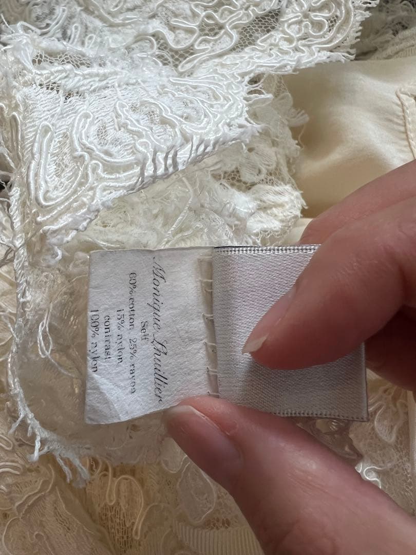 MONIQUE LHUILLIER Scarlet ウエディングドレス