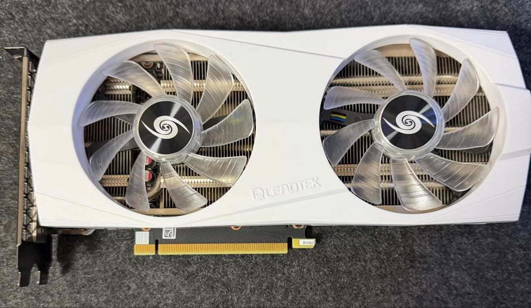 LEADTEK RTX 3060 12GB ホワイトモデル　動作確認済み