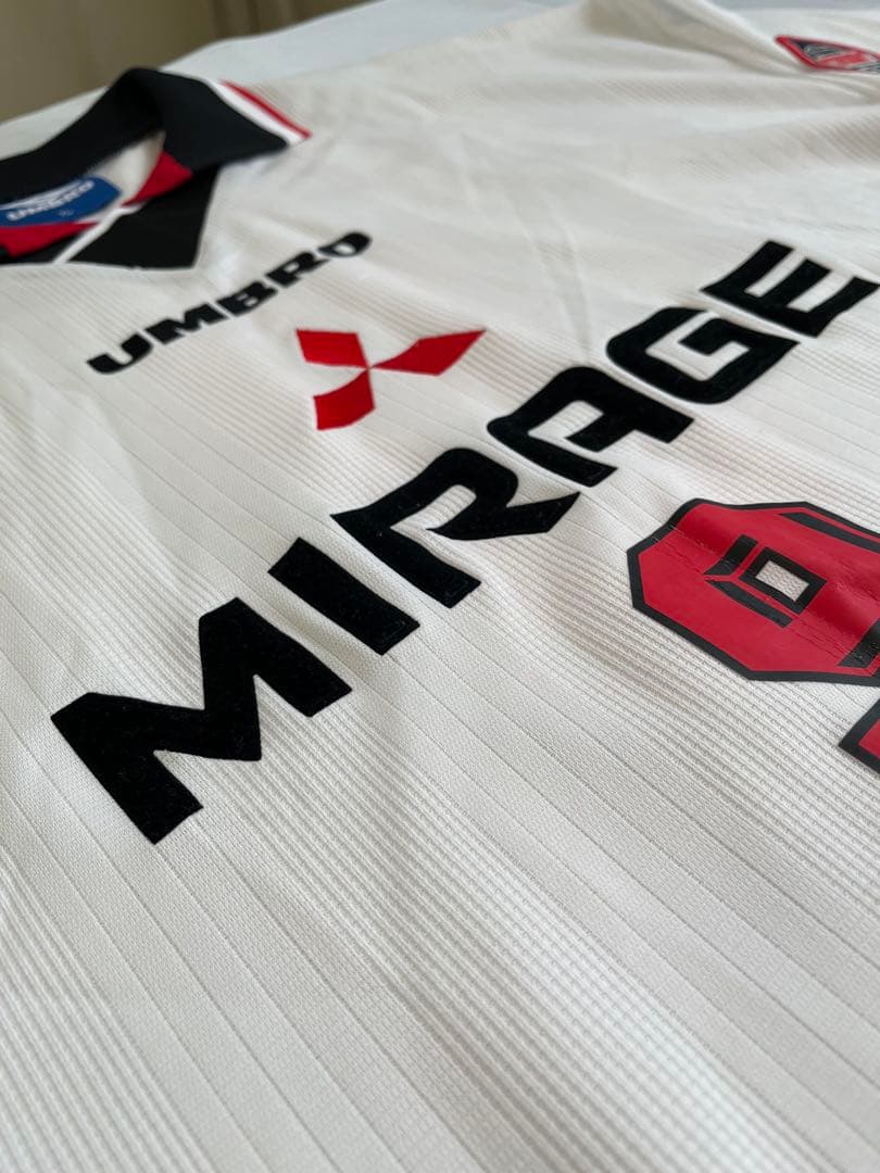 【美品 貴重】1997年 浦和レッズ アウェイ ユニフォーム NO.9サイズXL