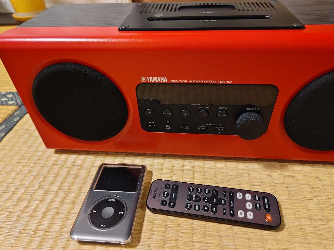 ジャンク Apple iPod classic 120 ヤマハ TSX-112