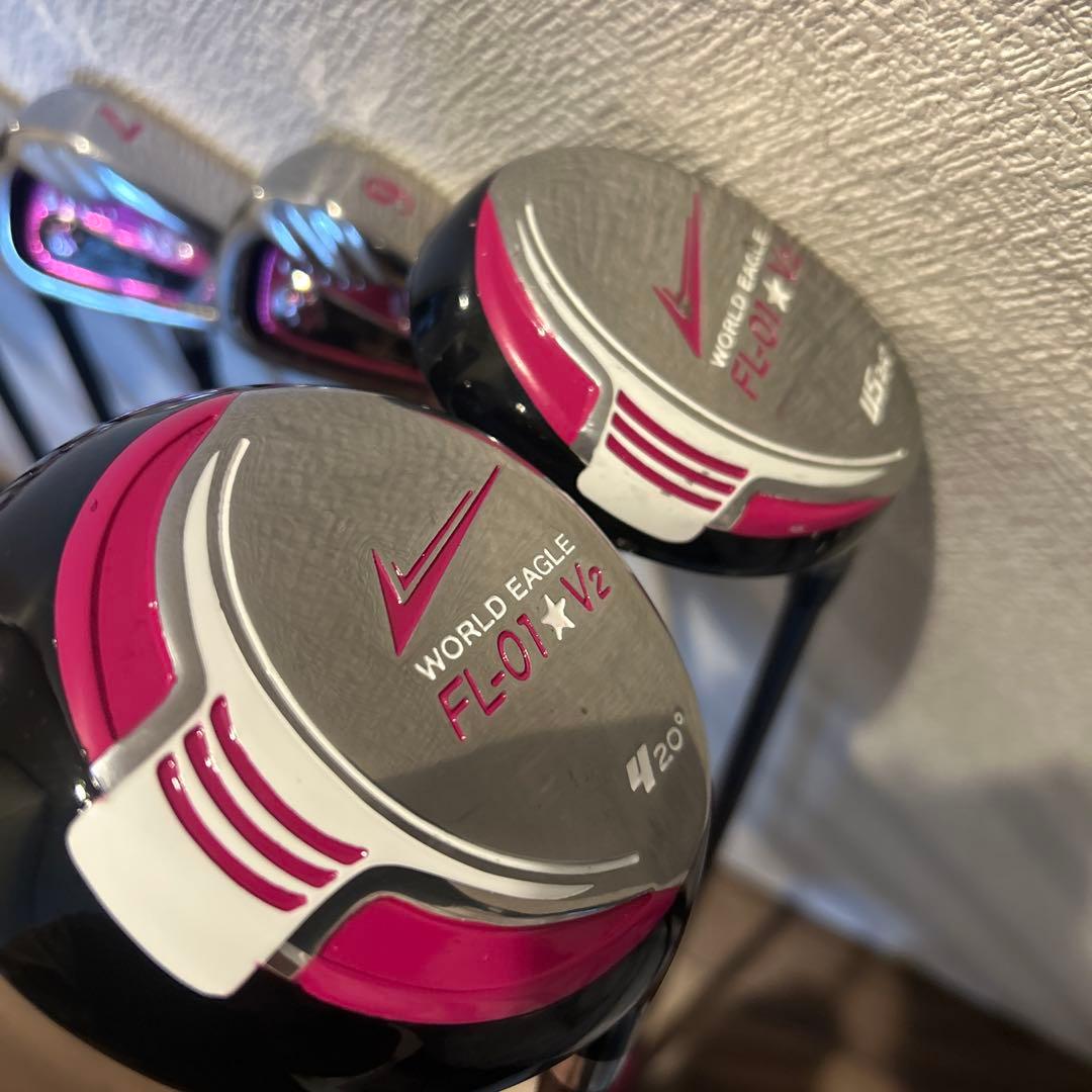 ワールドイーグルFL-01v2 レディースL 10本　右利き　ゴルフセット