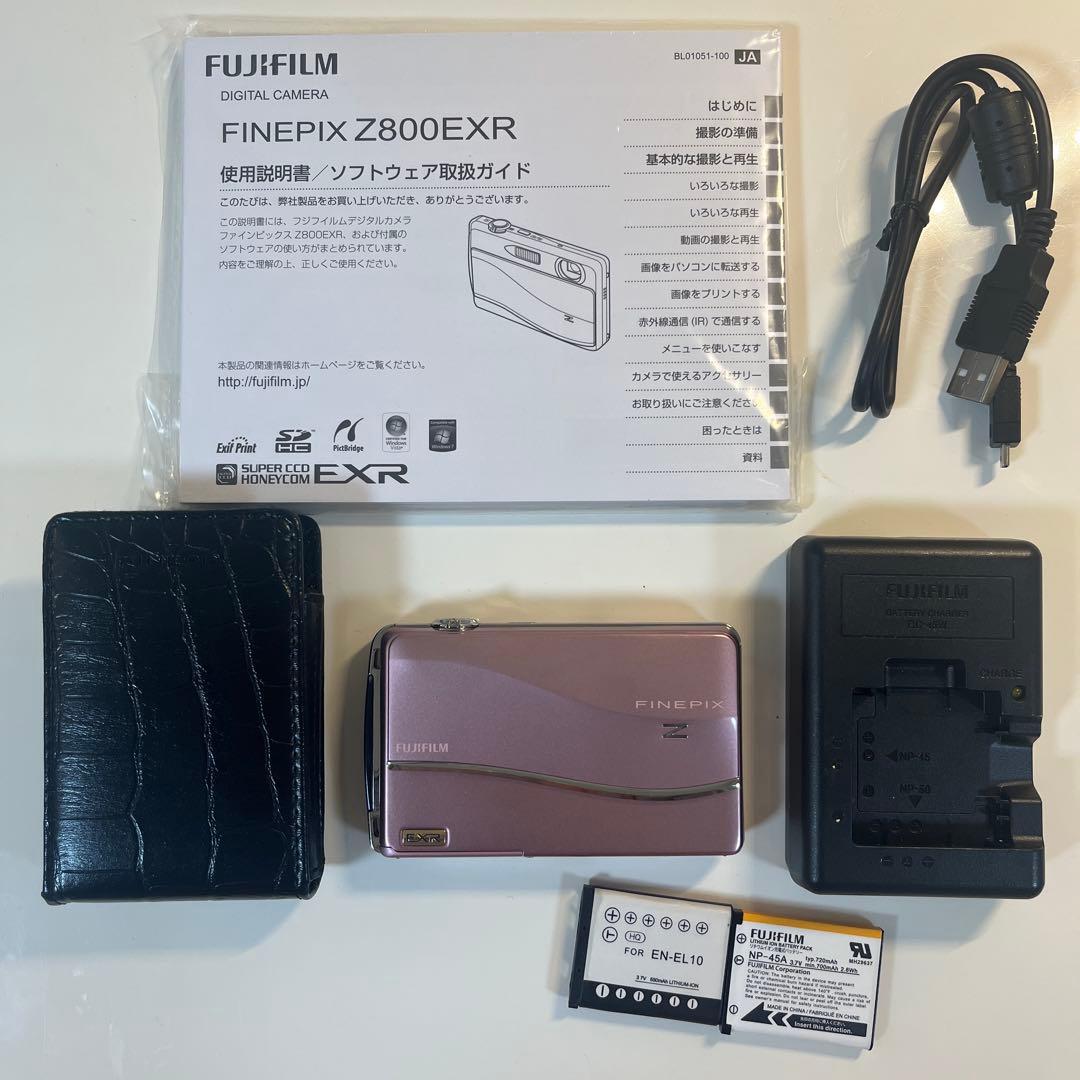 FUJIFILM FINEPIX Z800EXR ピンク　動作確認済
