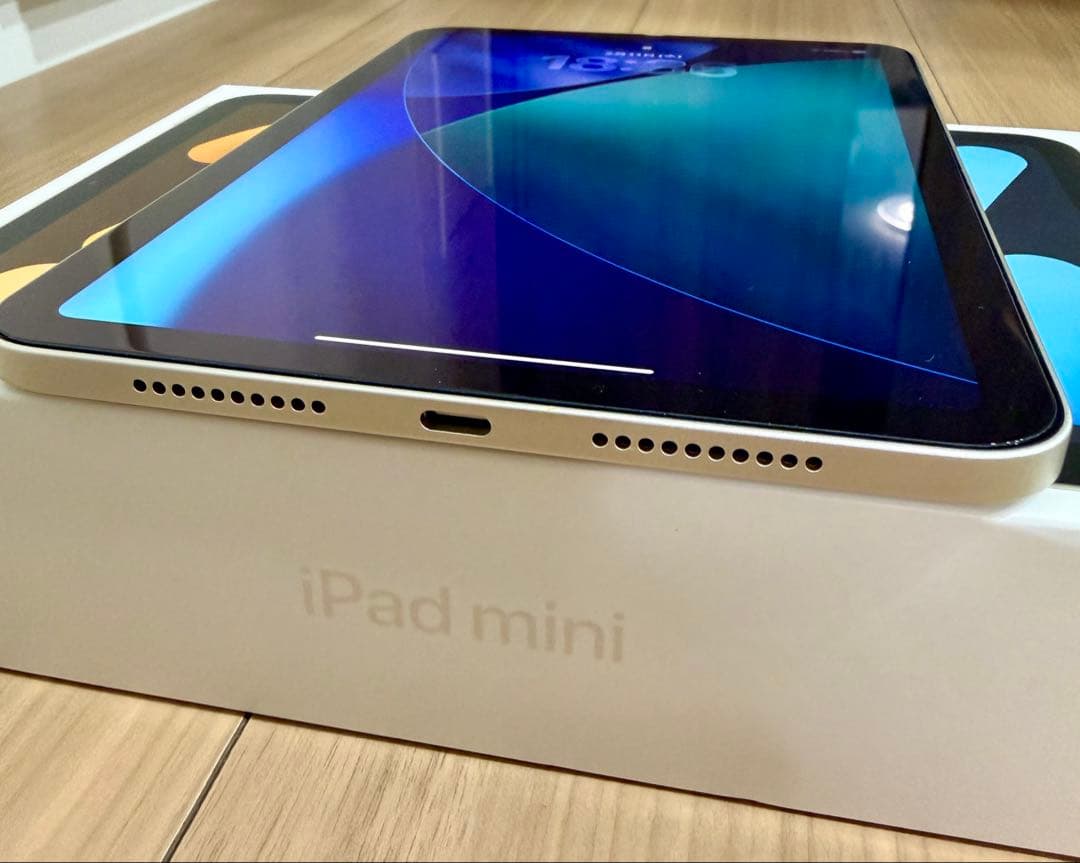 【美品】iPad mini 6世代 64GB バッテリー100%