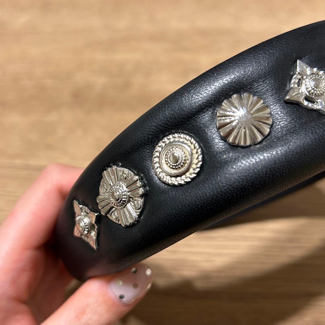 TOGA TOO Leather headband カチューシャ