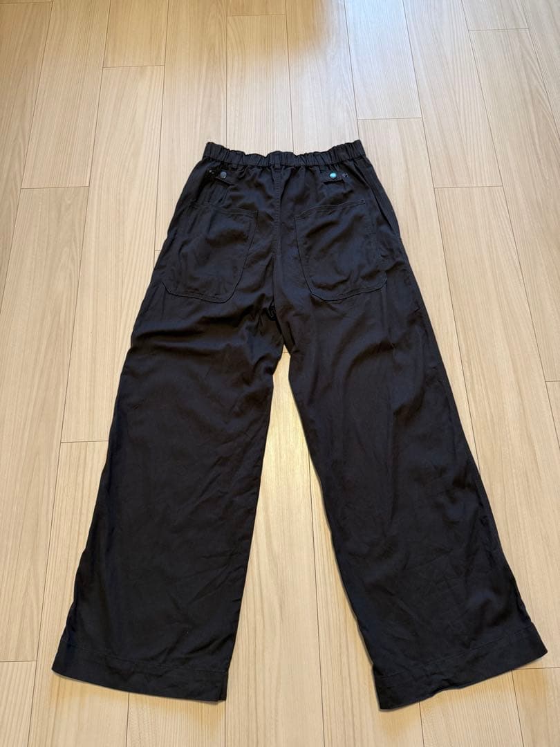 Spick and Span ギャザーチノ グレー 38