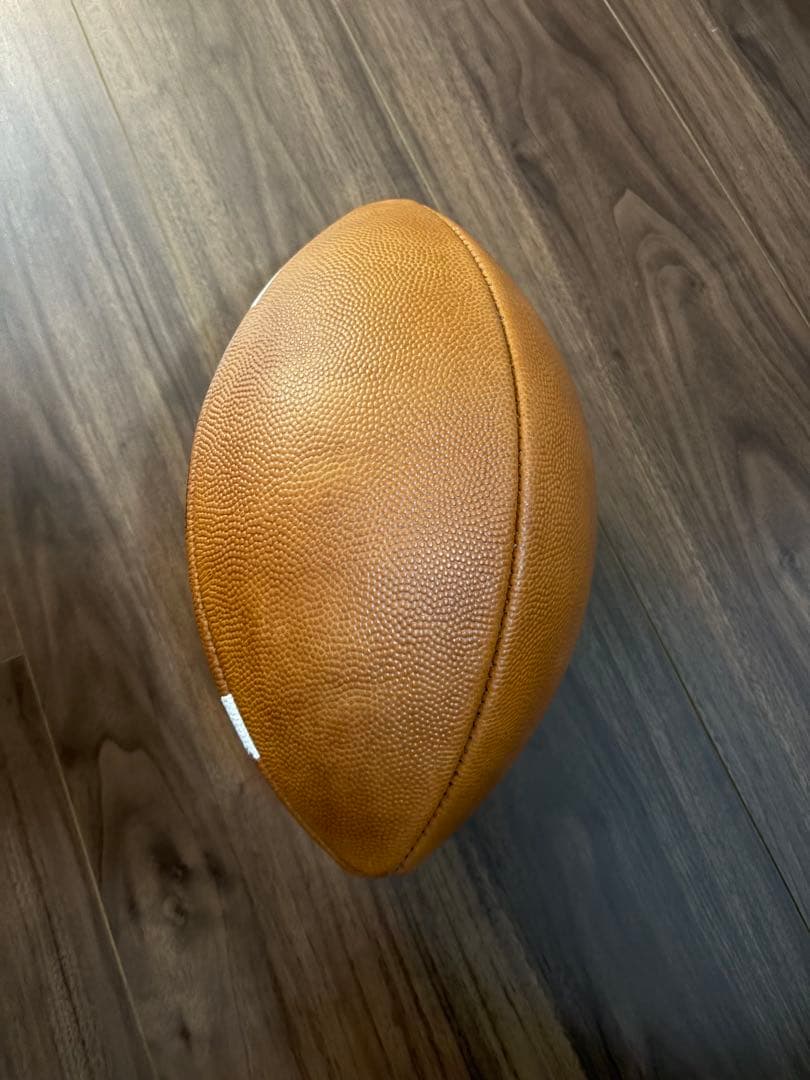 ほぼ未使用！Wilson NCAA アメリカンフットボール　　革ボール