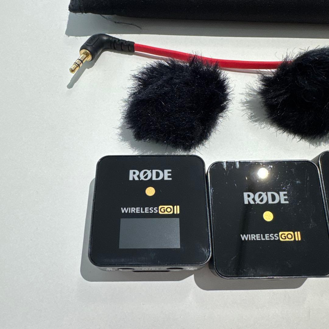 RØDE WIRELESS GO II ワイヤレスマイクセット