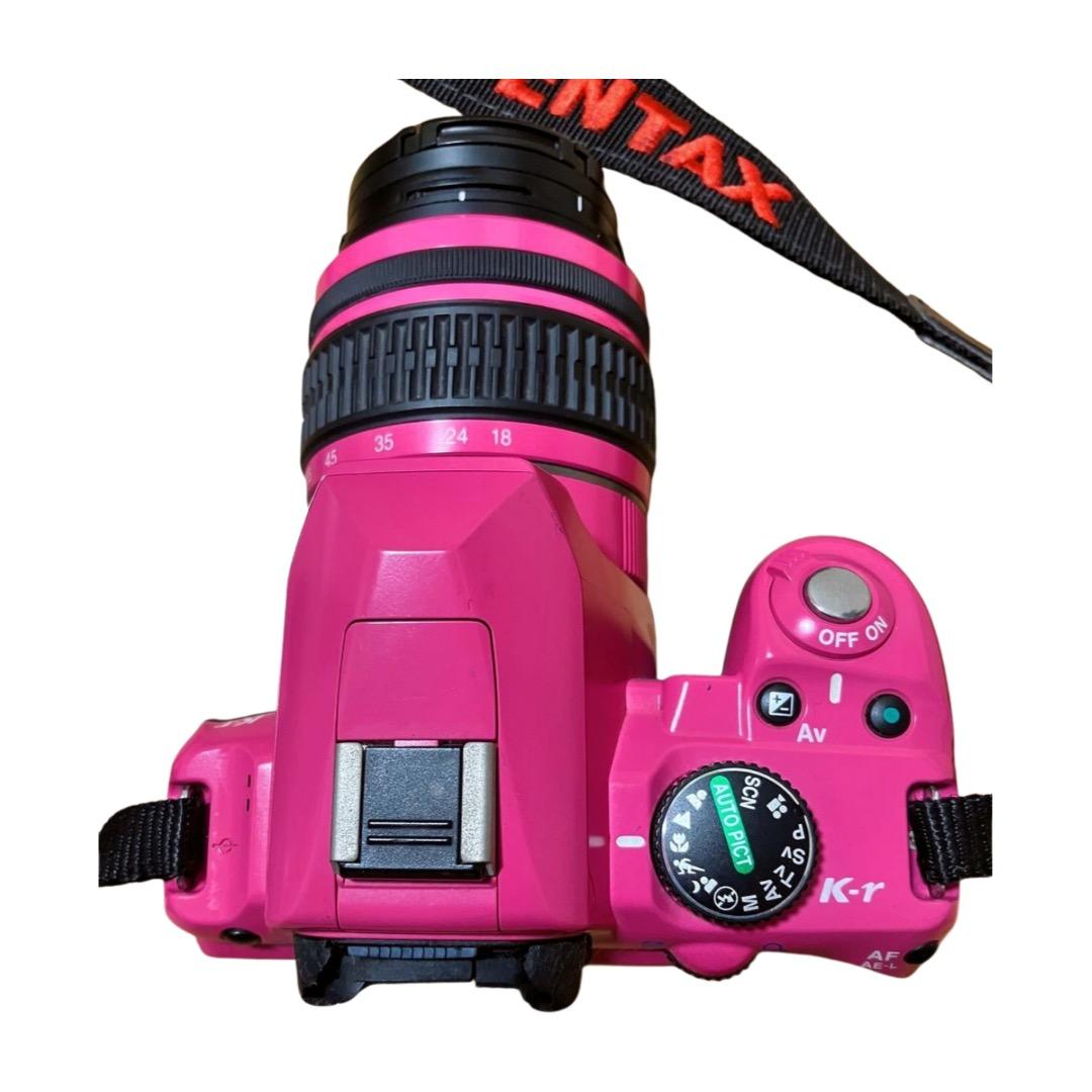 PENTAX K-r ピンク 一眼レフ レンズ2本＋充電器セット 希少カラー