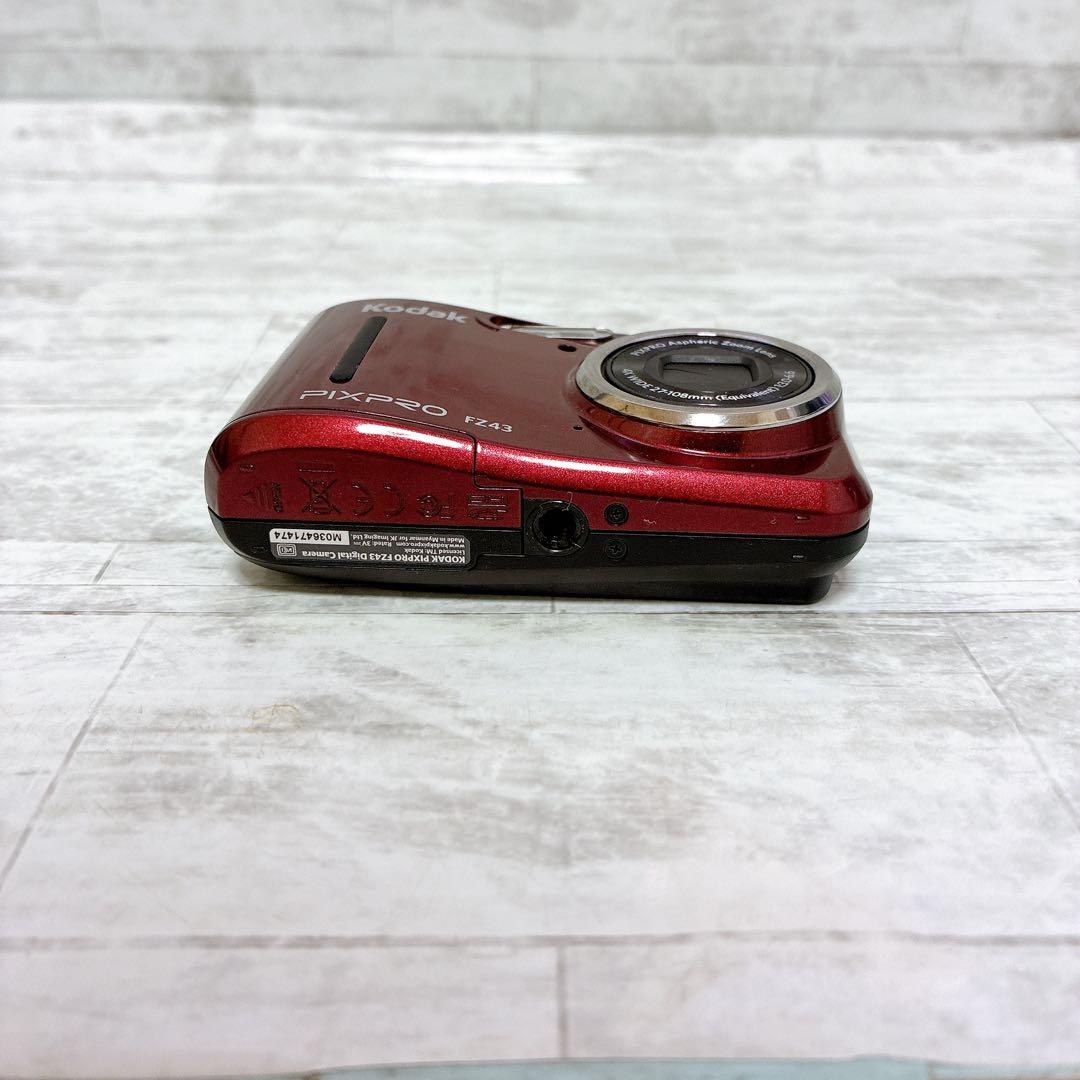 KODAK PIXPRO FZ43 レッド デジタルカメラ