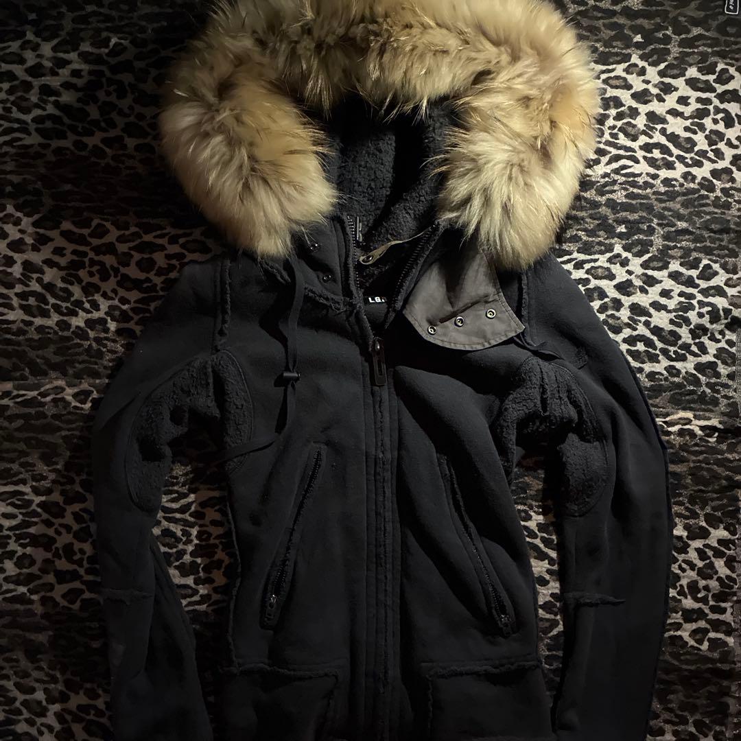 LGB ラクーンファーパーカー サイズ0