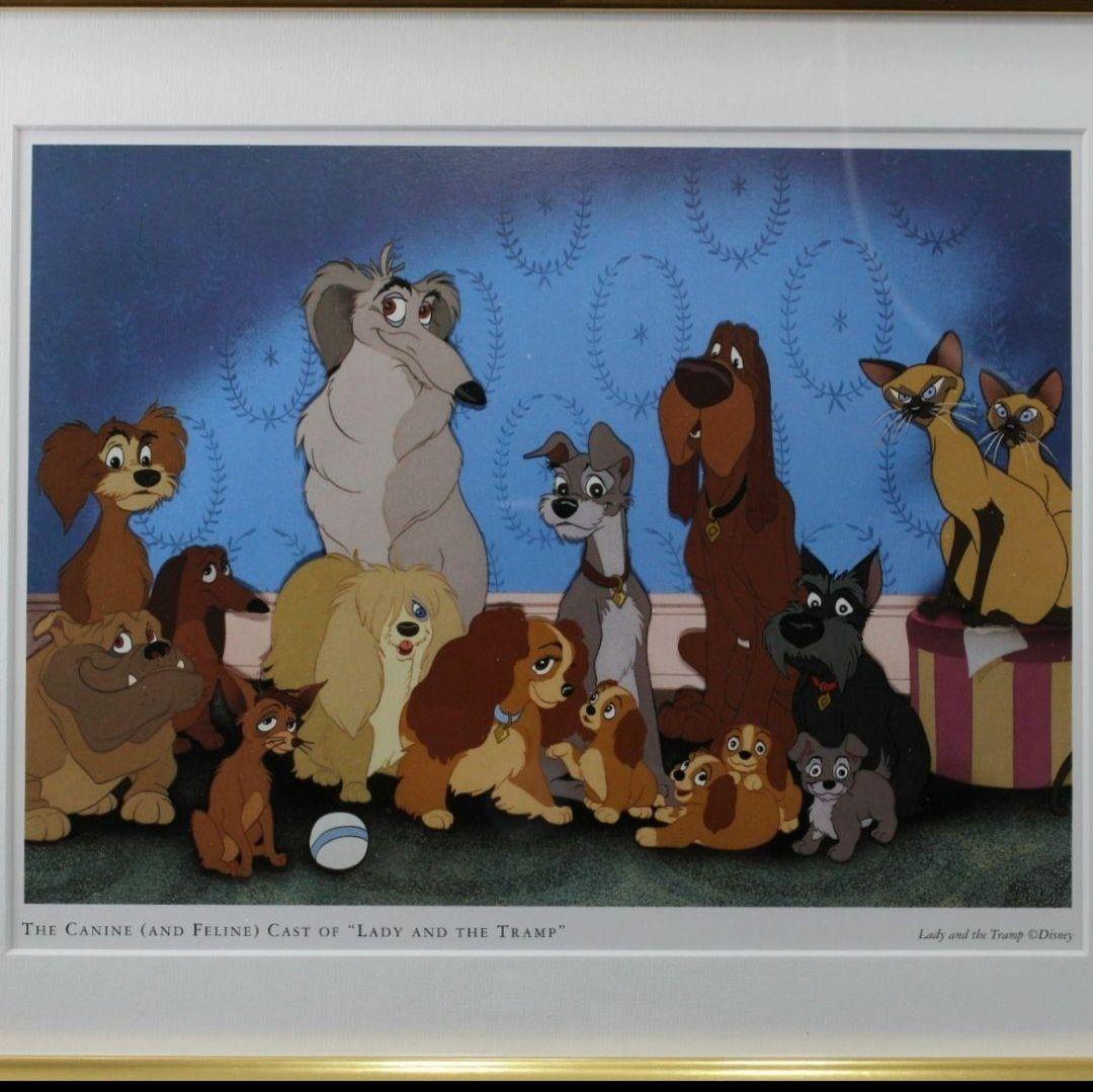 わんわん物語Lady and the trampレディ&トランプ　ポスターカラー