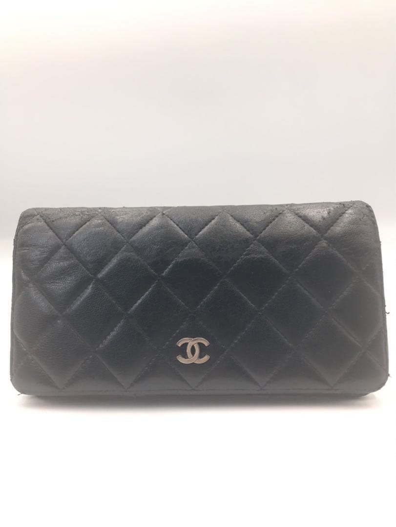 G631 シャネル　CHANEL マトラッセ　長財布