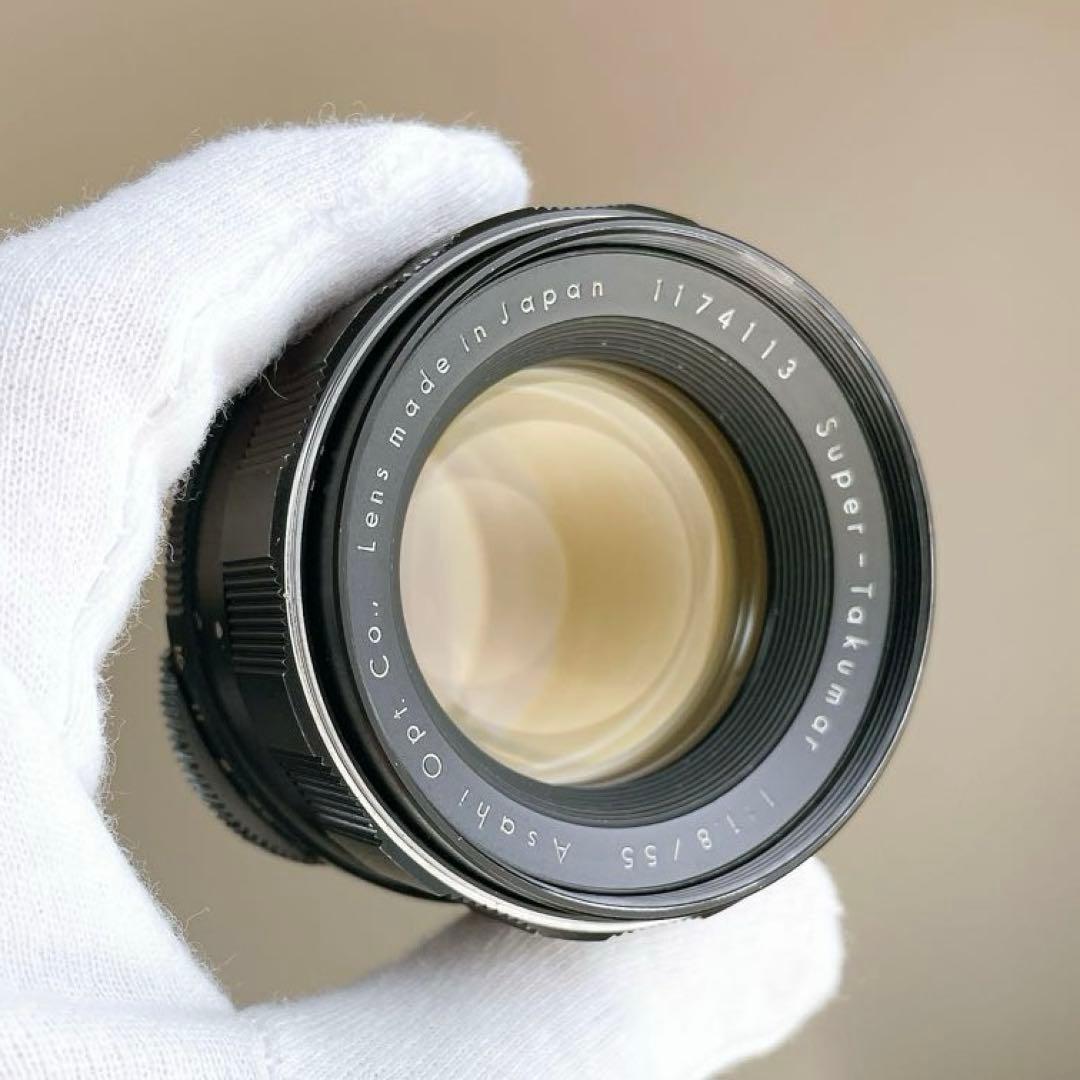 【虹色美フレア】PENTAX Super Takumar 55mm f1.8