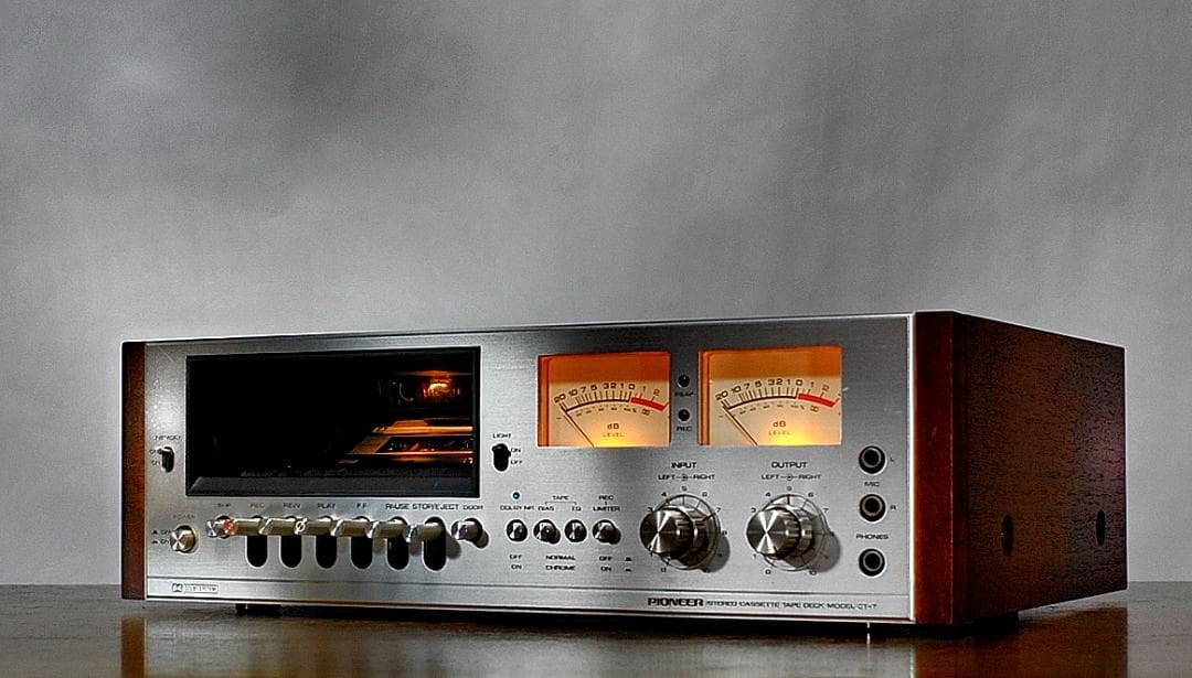 ★PIONEER STEREO CASSETTE DECK CT-7 【品２】