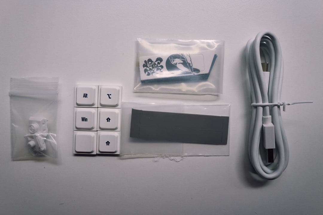 【中古美品】Colnix LP(専用キーキャップ付き)JezailFunder