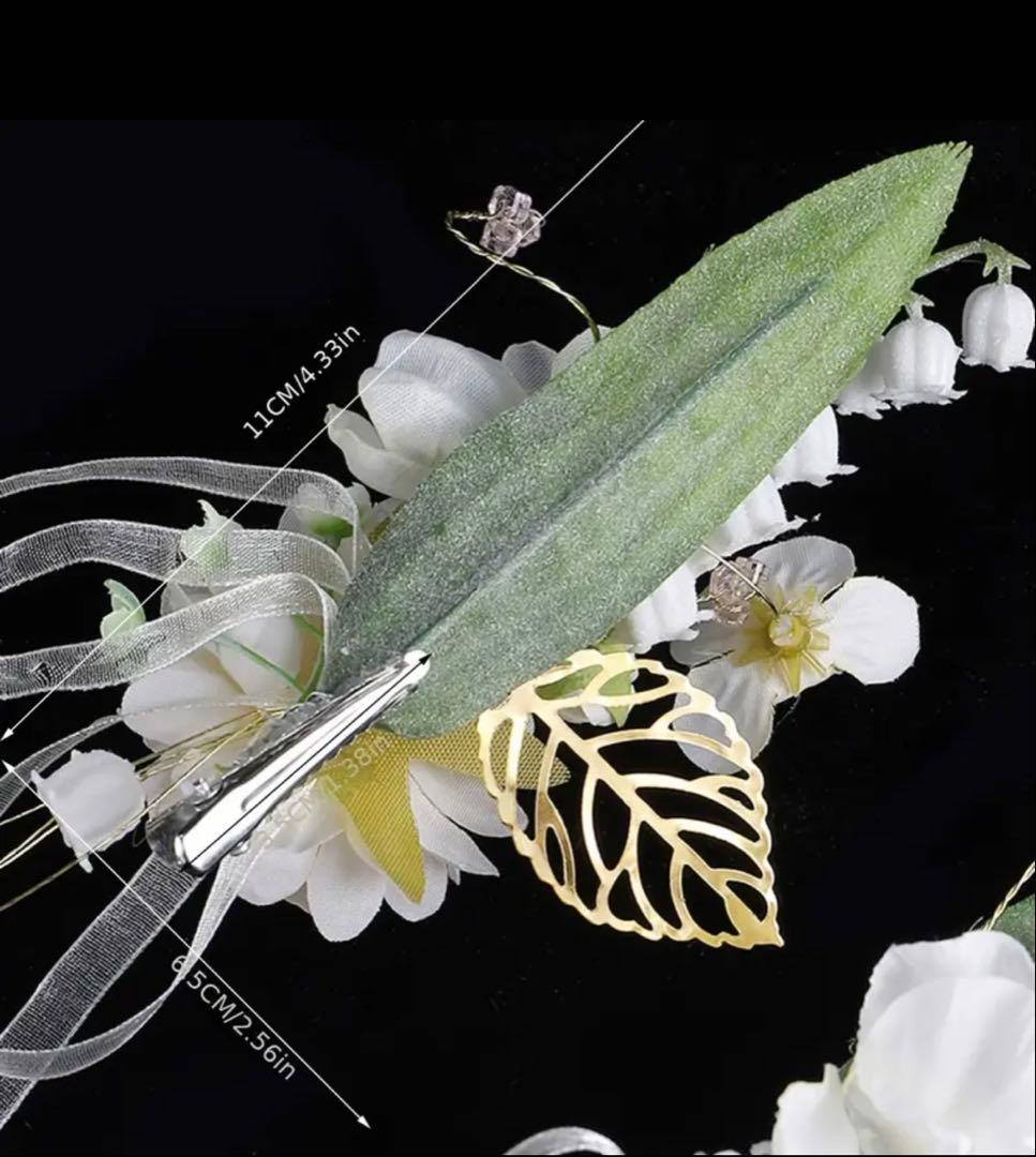 浴衣 Ｒちゃん着用 作り帯 ヘアアクセ 扇子 4点セット 即日発送可能