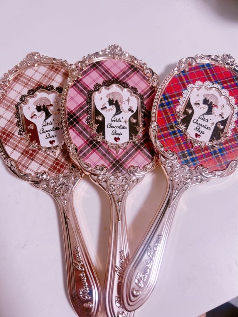 フラワーノーズ　ボックス&手鏡