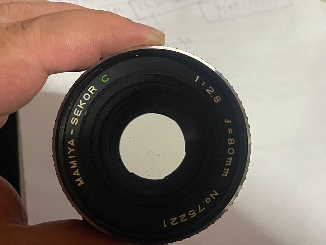 進さん専用　【ジャンク】MAMIYA M645SEKOR C 80mm巻き上げ