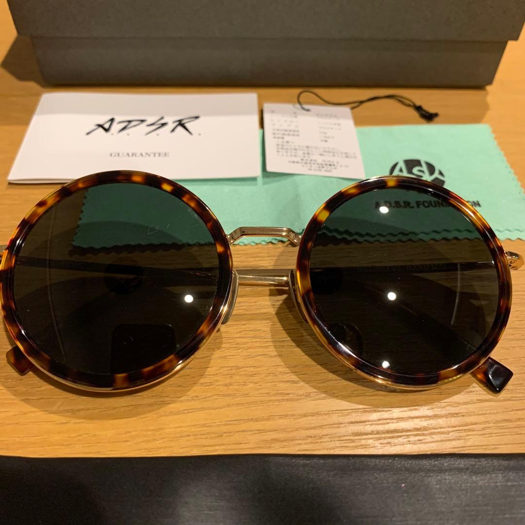 【廃盤】A.D.S.R. ラウンドサングラス MELISSA 02