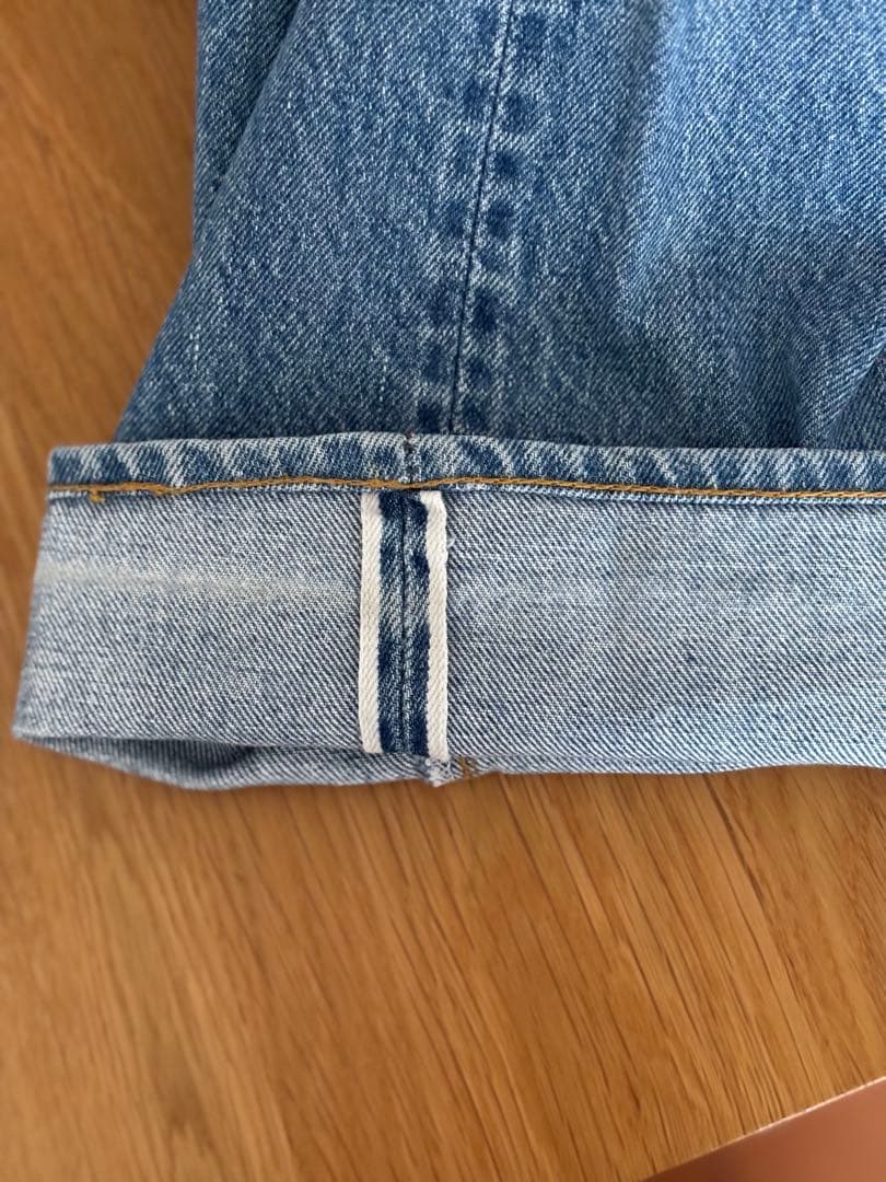 Levi's 501ライトブルー ストレートデニム赤耳