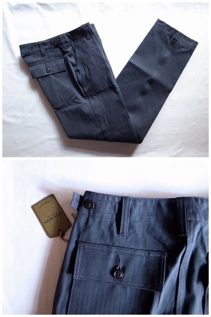 FILSON HERRINGBONE SUPPLY PANTS W34 ベイカー
