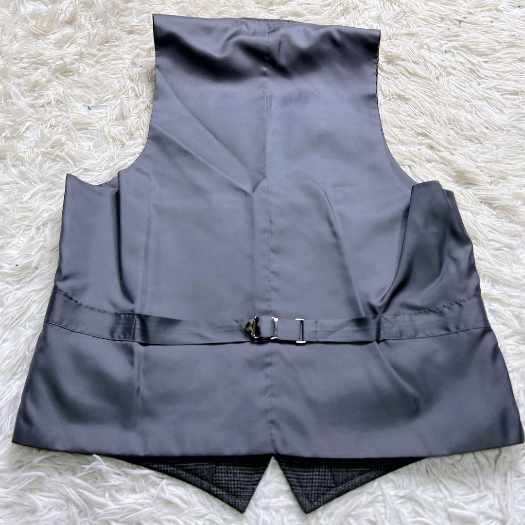 【美品】ジェイプレス 3ピース スリーピース スーツ セットアップ グレー