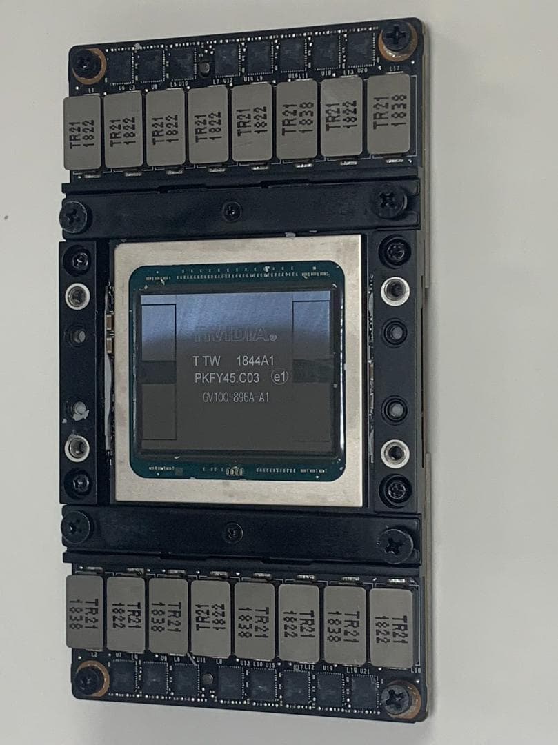 超レアnvidia Tesla V100 SXM2 32GB nvlink