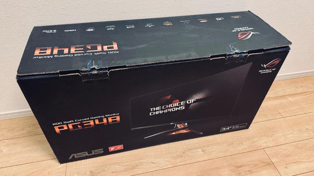 【箱付美品】ASUS ROG Swift PG348Q UWQHD 34インチ