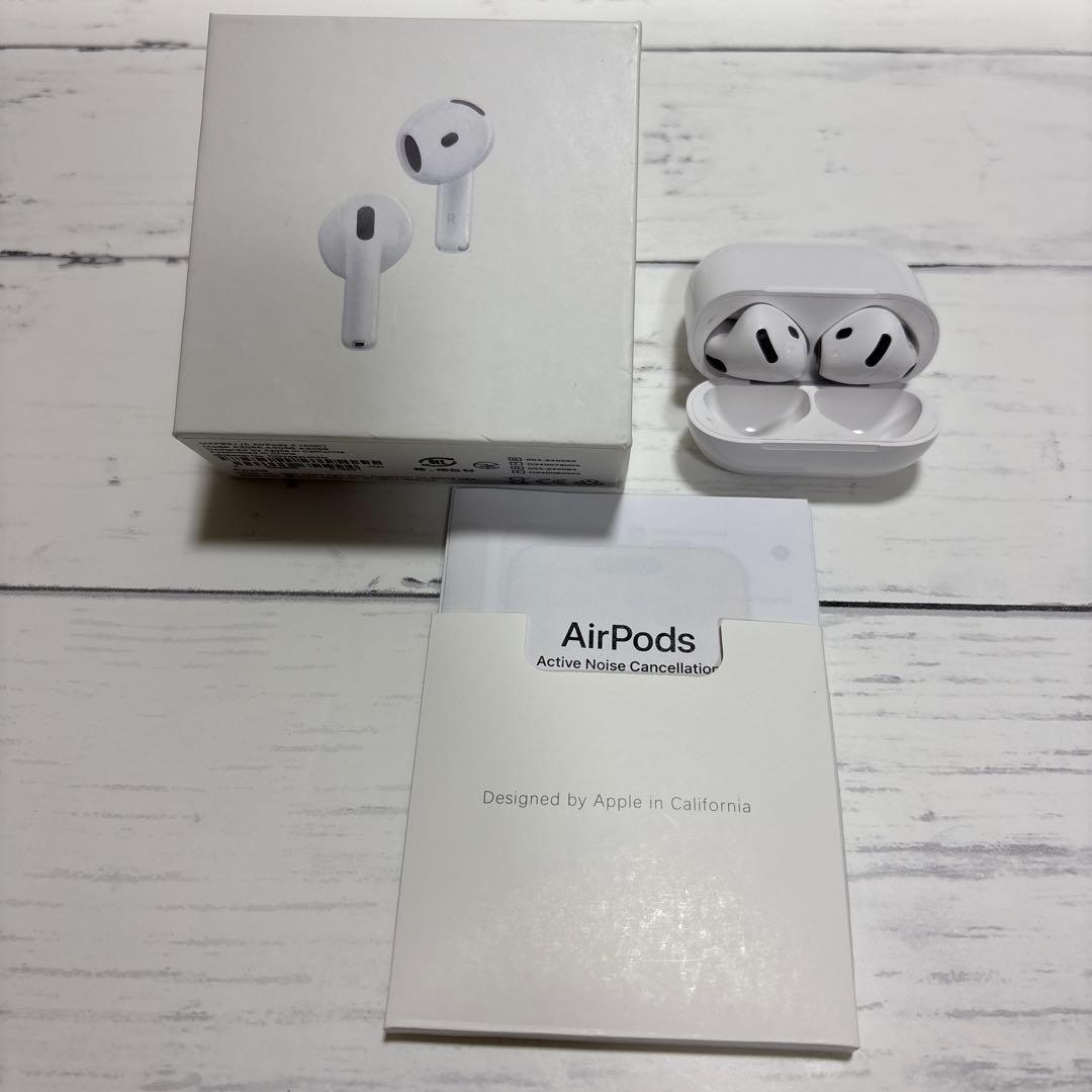 Apple AirPods 4 (ANC) 本体ノイズキャンセリング搭載　 中古