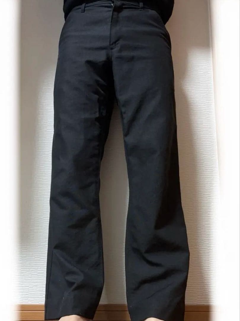 初期　a.p.c ワイドスラックス　フランス製　黒　archive opium