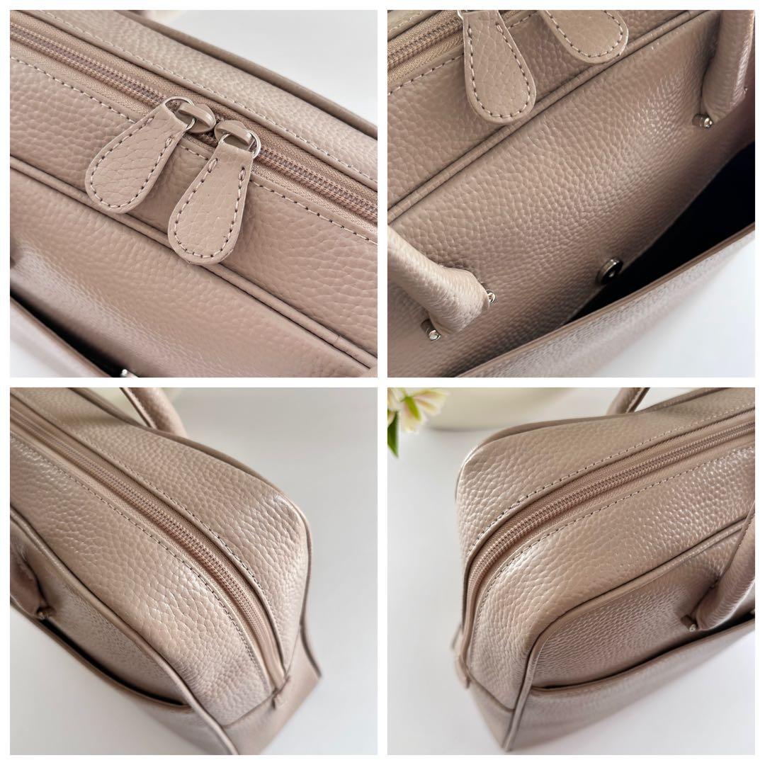 【極美品】kitamura 本革 ビジネスバッグ 上品 ユニセックス