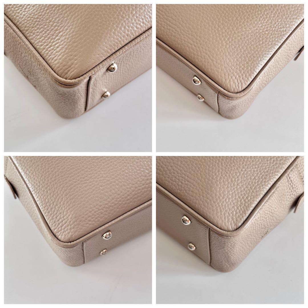 【極美品】kitamura 本革 ビジネスバッグ 上品 ユニセックス