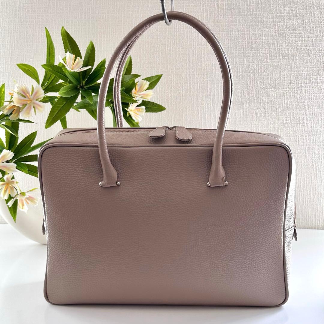 【極美品】kitamura 本革 ビジネスバッグ 上品 ユニセックス