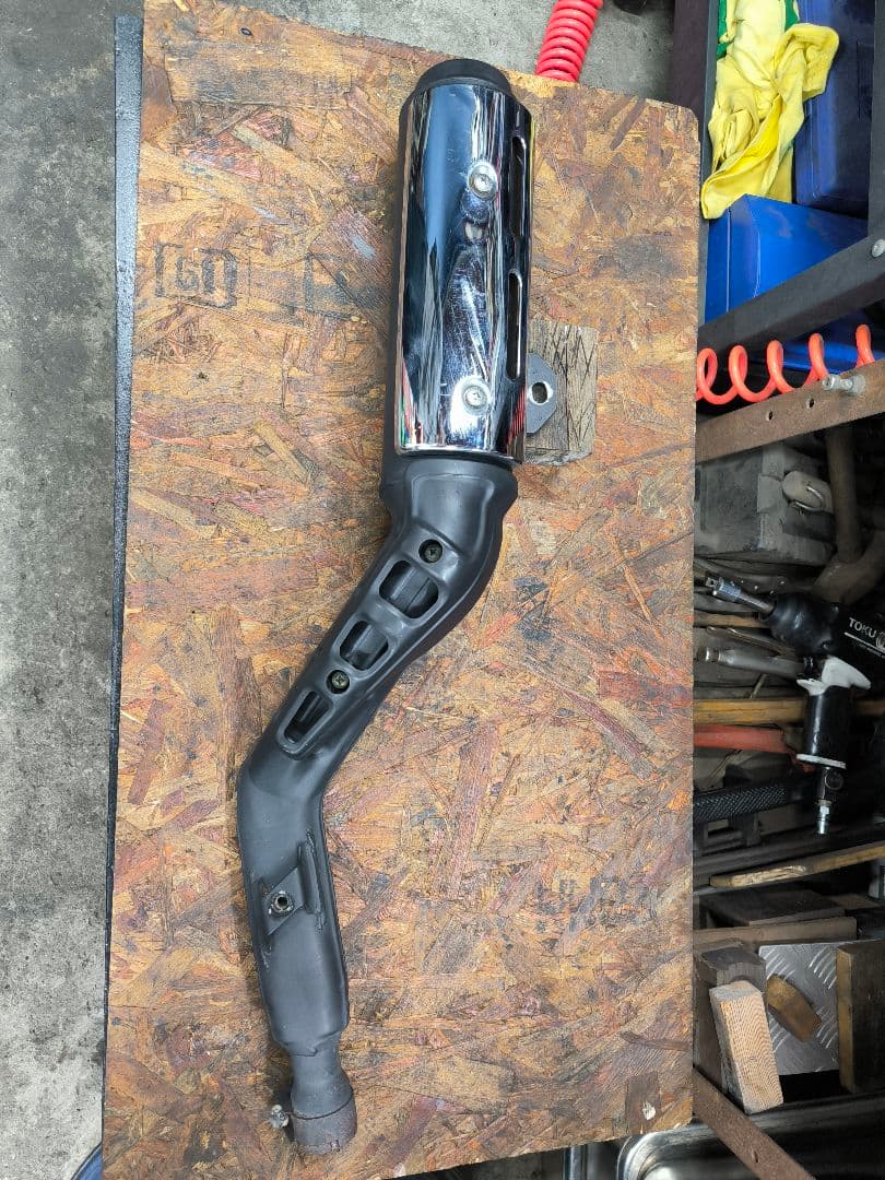 セロー225dg08j純正マフラー