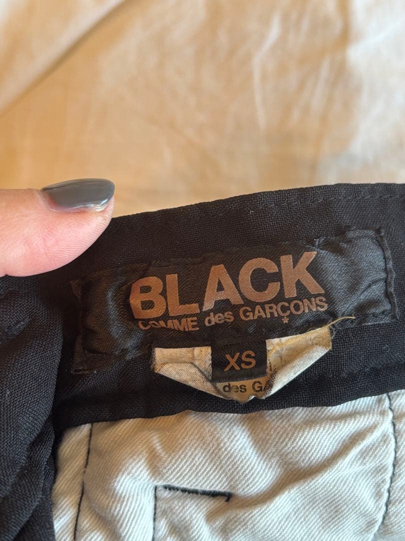 COMME des GARÇONS BLACK サルエルパンツ XS