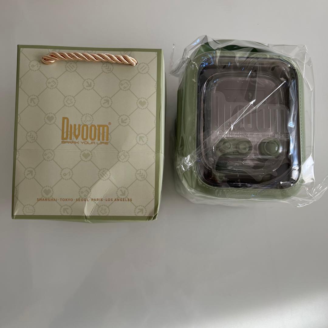 Th1006 未開封品 Divoom Tiivoo-2 グリーン
