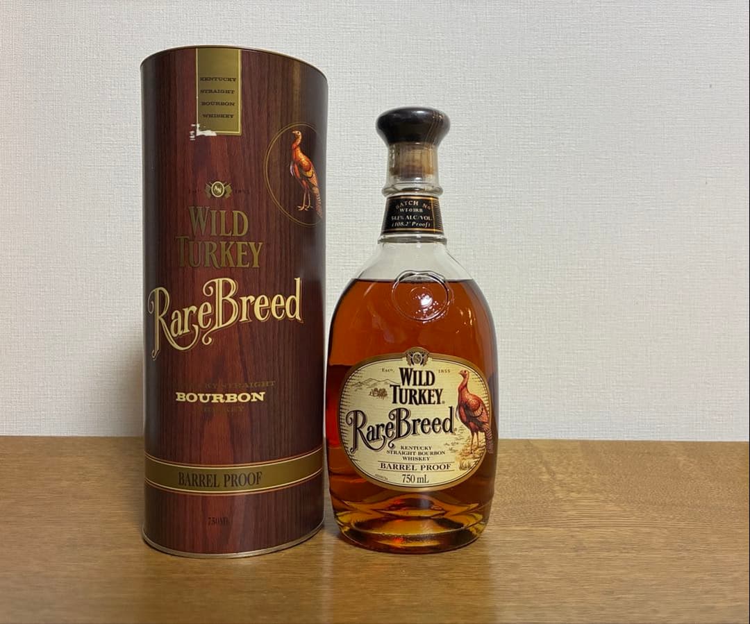 旧ラベル ワイルドターキー レアブリード WT-03RB 108.2proof