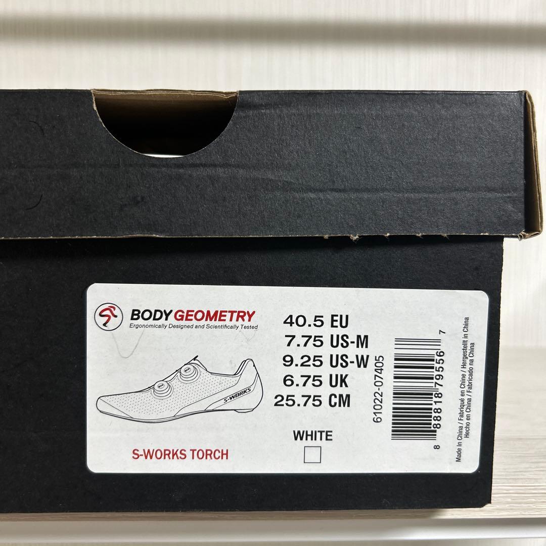 ウェア s-works torch white 40.5