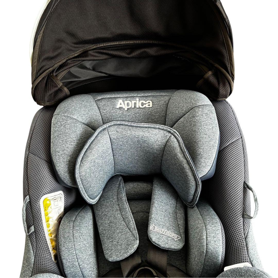 極美品✨ Aprica クルリラ ISOFIX対応 チャイルドシート 回転式