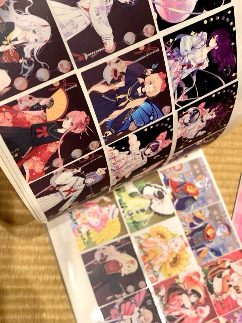 専用★ 【A】コラージュ素材や雑貨など大量！紙もの ステッカー マステ