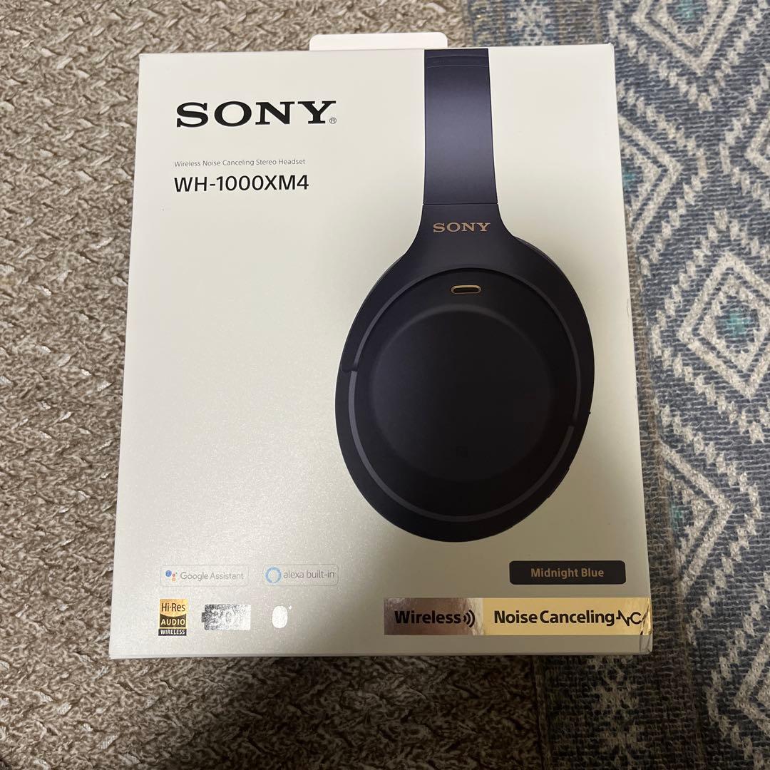 ヘッドホン SONY WH-1000XM4 Midnight blue