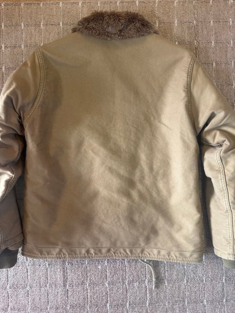 HOUSTON N-1 デッキジャケット　オーバーダイ　Size42