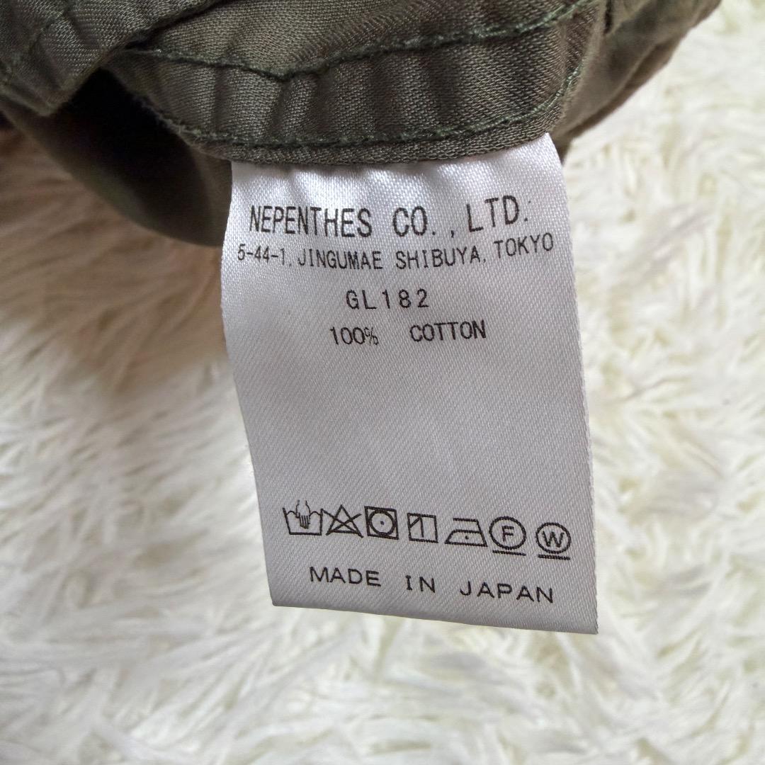 Needles ニードルス カーゴパンツ Mサイズ オリーブ ドローコード付き