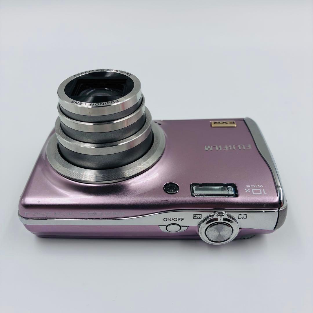 フジフイルム FinePix F80EXR ピンク コンデジ カメラ
