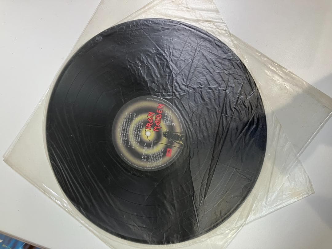 【動作未確認】アイアン・メイデン 魔力の刻印 LPレコード