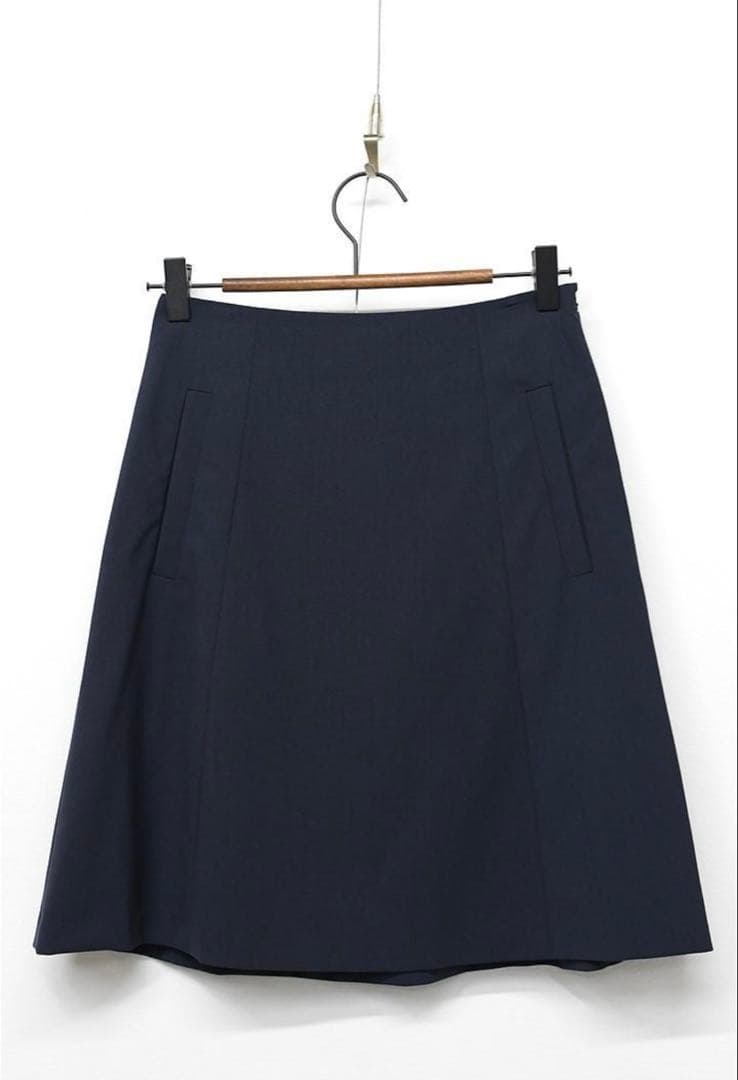 【Theory】セットアップ スーツ ノーカラー 00 ネイビー