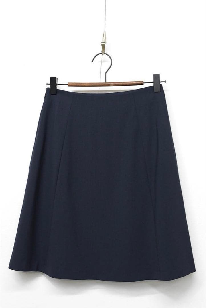 【Theory】セットアップ スーツ ノーカラー 00 ネイビー