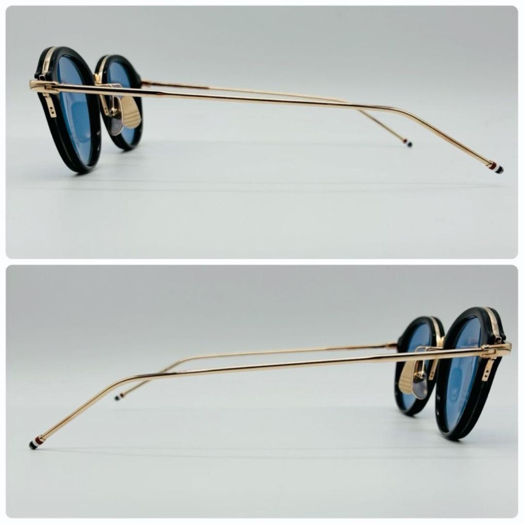 トムブラウン TB-011 サングラス ブルーレンズ 芸能人着用モデル