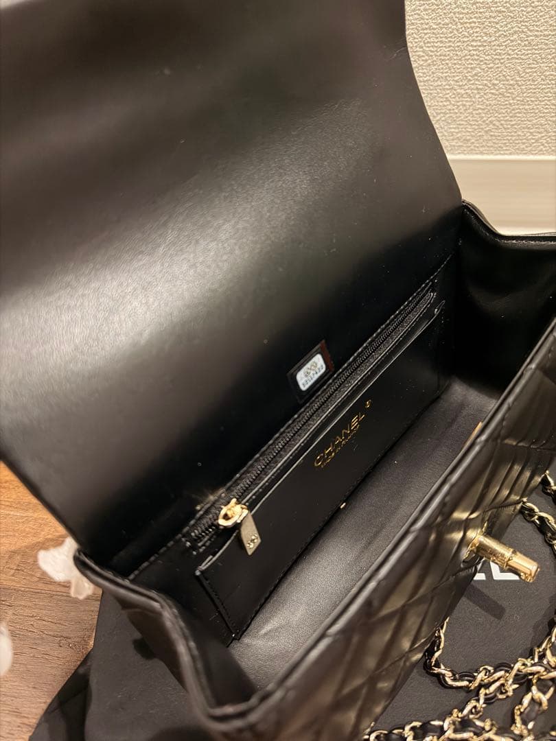 と*こ様 ノベルティ　ccロゴ　キルティングバッグ